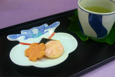 宝袋の「お菓子皿」