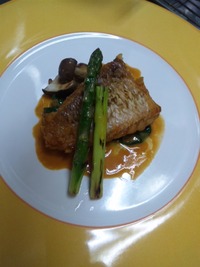 甘鯛のウロコ焼き　