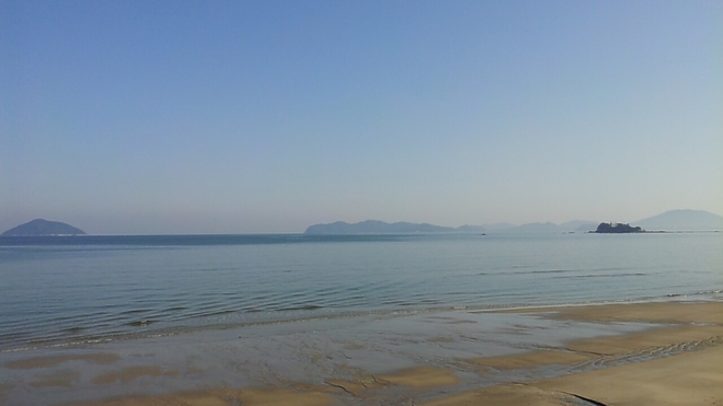 今日の海は！