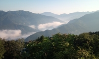 キャンプ日記　山荘での朝