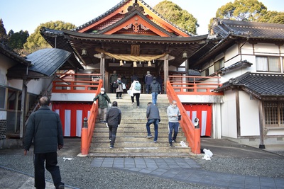 【今日は柚ノ木原方面へ神社巡りウォーキング】