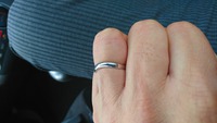 結婚指輪を5年ぶりに磨いてもらいました。久留米にて・