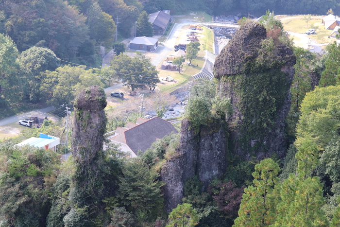 ■日本三大奇岩黒木町の・・ほ～っ・・・絶句！