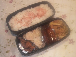 息子の為に作ったパパ弁よ〜♪(^o^)/