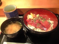 まぐろのづけ丼@鮨健