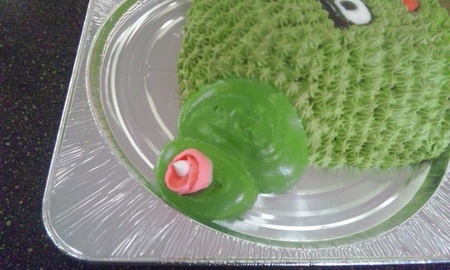 サボさんケーキ