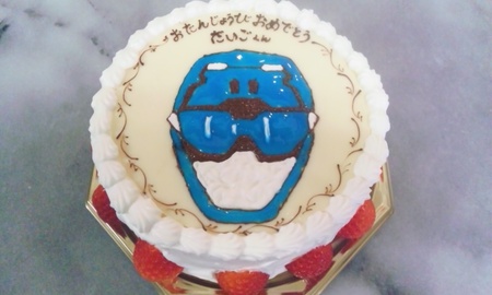特命戦隊ゴーバスターケーキ
