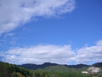 勝尾城筑紫氏遺跡の全景