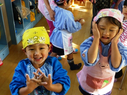 餅つき会（世代間交流）＾０＾