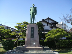 早稲田の生みの親・大隈重信侯生家訪問