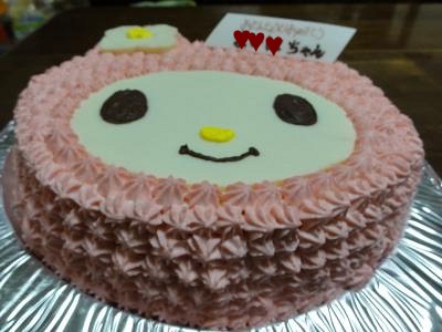 昨日は！とても素敵なケーキで♪お誕生日♪♪