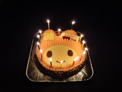 昨日は！とても素敵なケーキで♪お誕生日♪♪