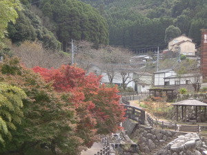 紅葉し始めた、秘窯の里・大川内山～！