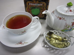 ポーム・ダムールチョコレート＆紅茶